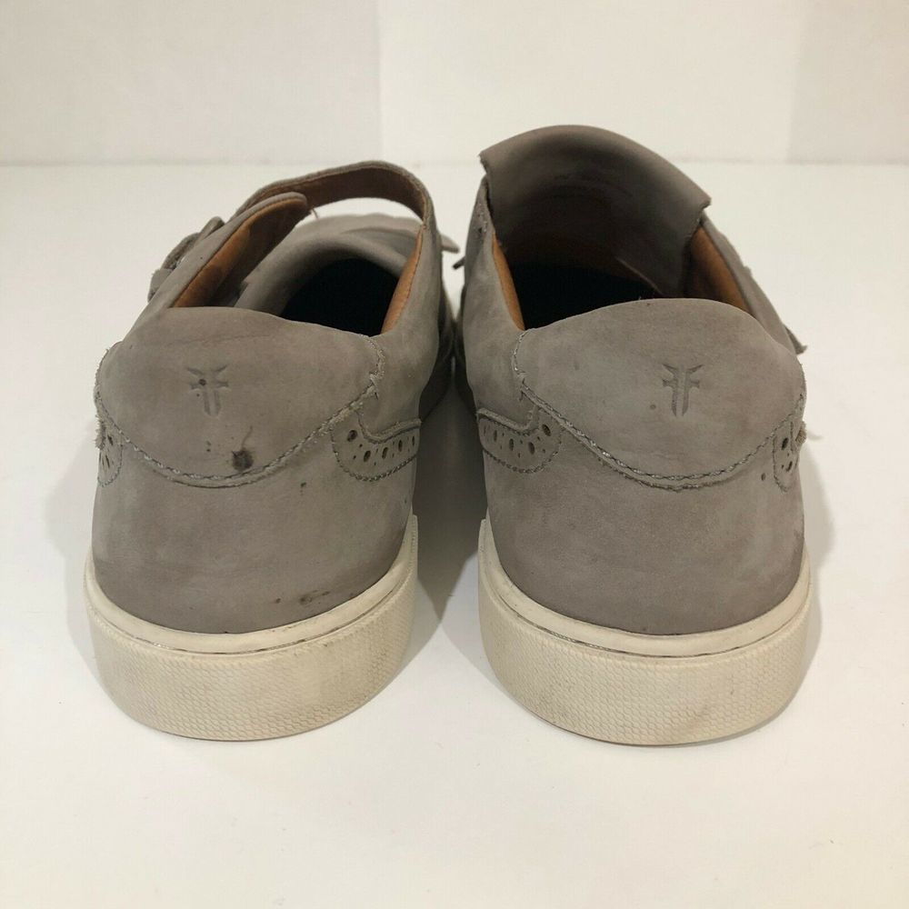 Frye Womens Gray Gemma Kiltie Sneakers Size 11 M - Picture 3 of 6